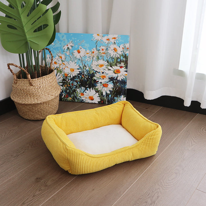 Corded Soft dog bed