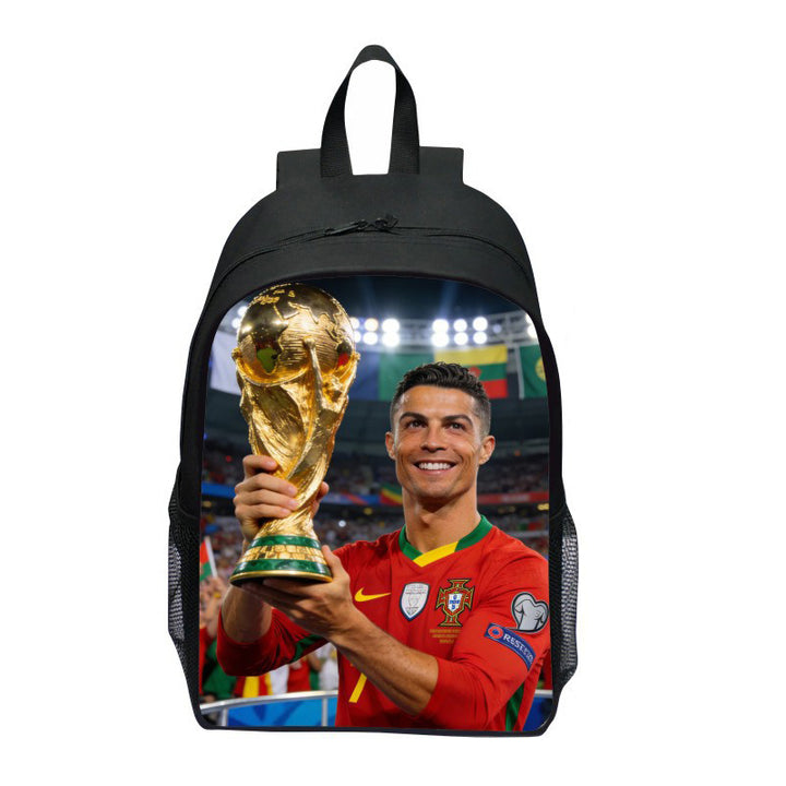 Sporty backpack with Wm trophy design Bowlift