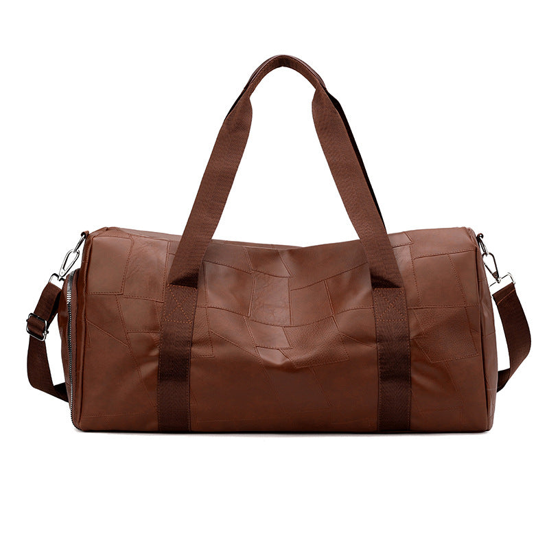 Premium Casual Leather Duffel Bag Bowlift