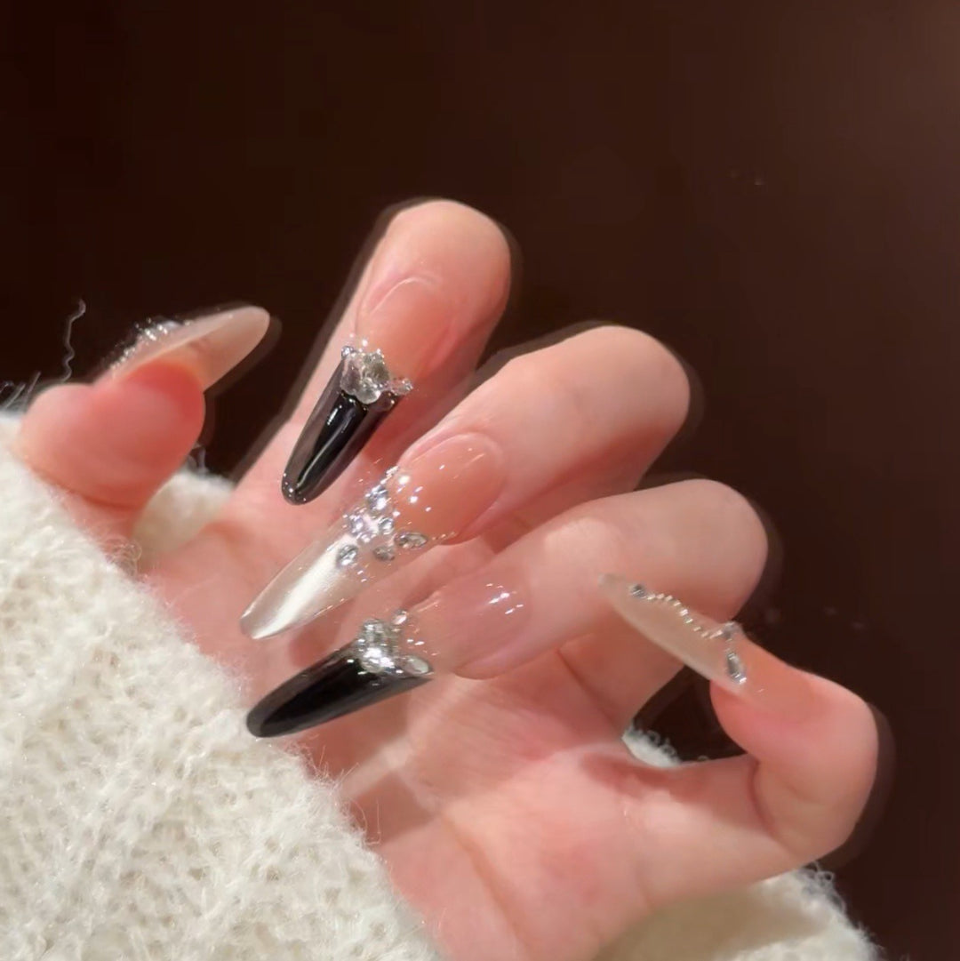 Trendy Acrylic Press-On Nail Extensions Bowlift