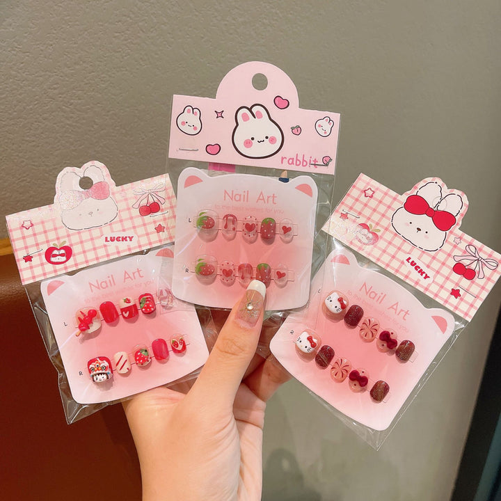 Creative Nail Art Set with Cute Bunny Design Bowlift