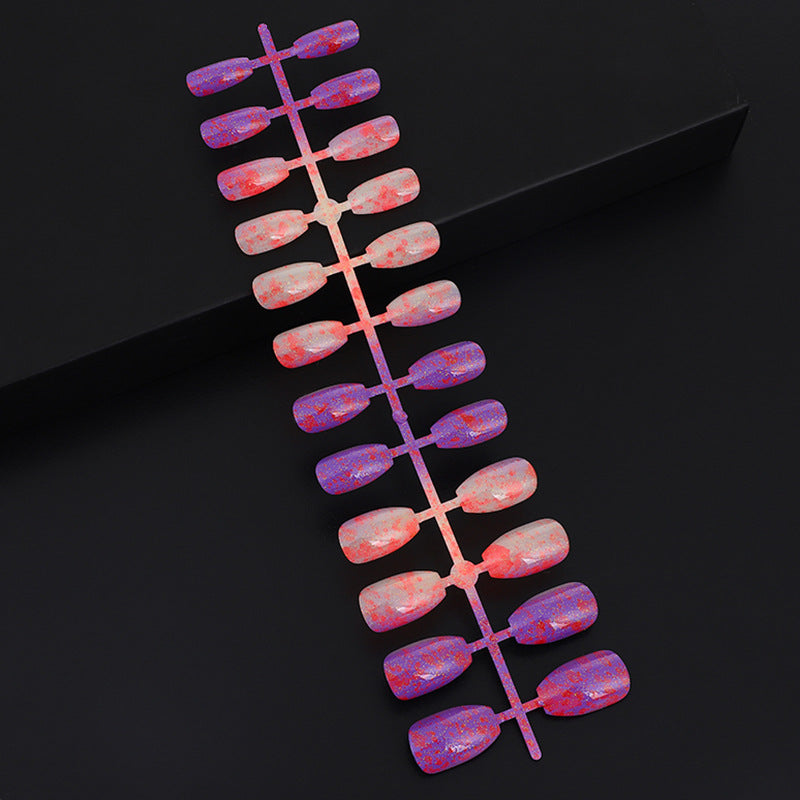 Luxury glitter design artificial nails Bowlift