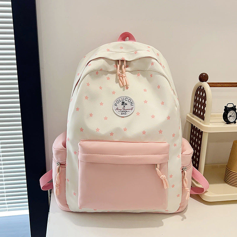 Star Patterned Backpack
