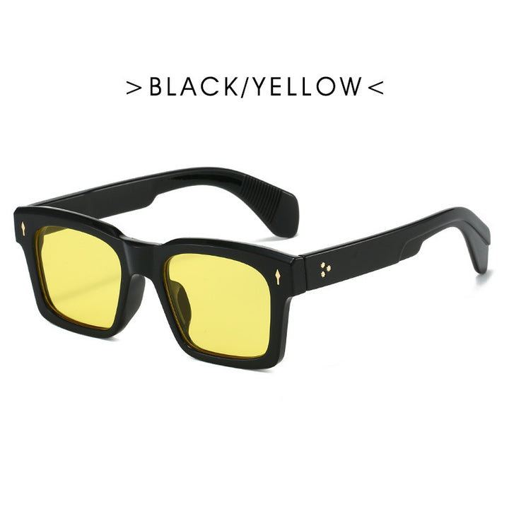 Women's modern sunglasses in claro-geometric design Bowlift