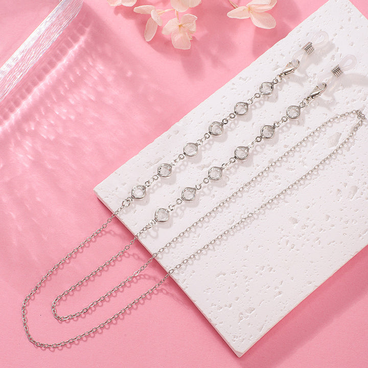 Artistic Beaded Eyewear Chain Bowlift