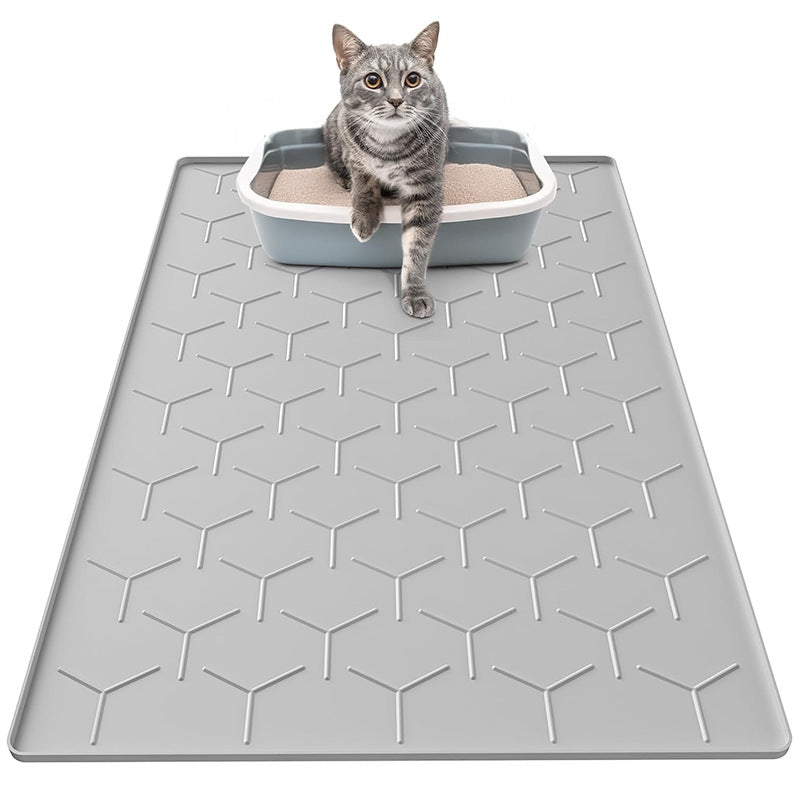 Non-Slip Silicone Utility Tray with Hex Grid Drainage Bowlift