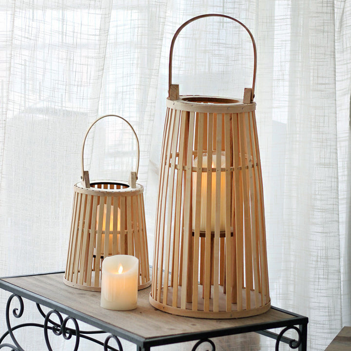 Decorative Wooden Lantern Bowlift