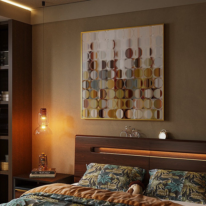 Modern Geometric Canvas Art Wall Decor