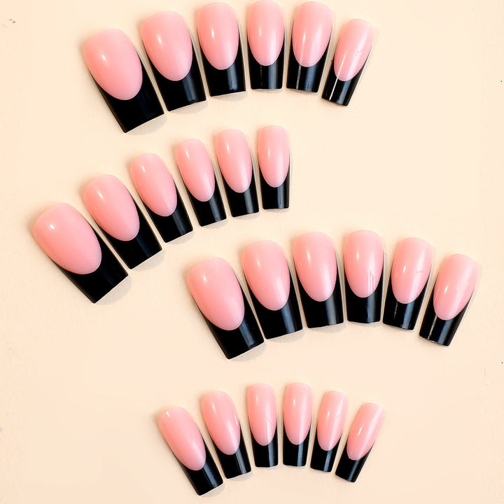 Artificial nail tips with modern design and stylish accents Bowlift