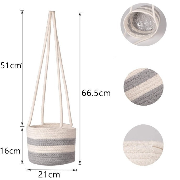 Macrame Plant Swing Bowlift
