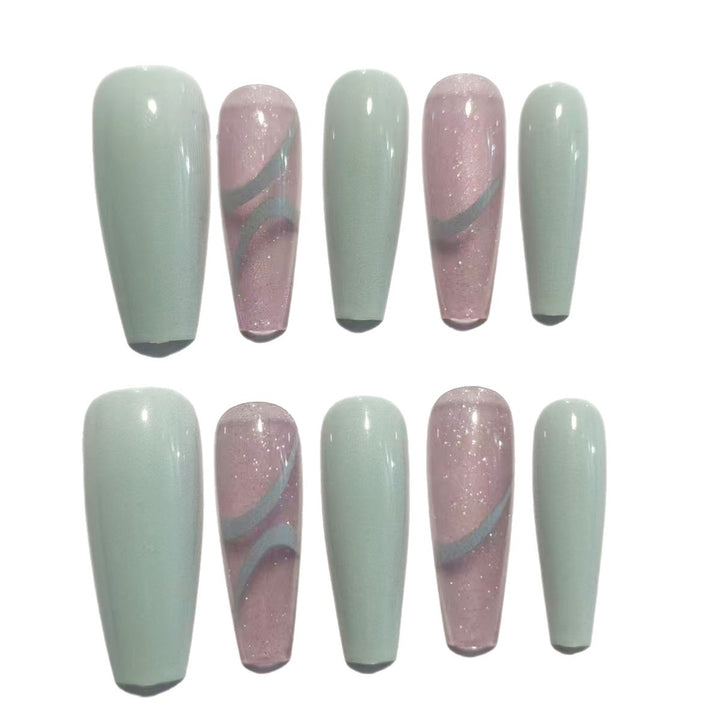 Long Stiletto Nail Art Bowlift