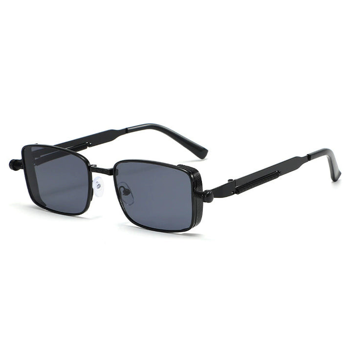 Men's Retro-Inspired Metal Frame Sunglasses Bowlift