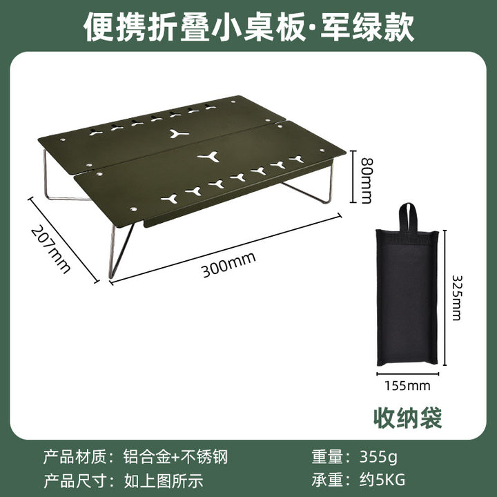 Compact Camping Table With Ergonomic Design Bowlift