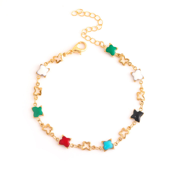 Colorful Star Charm Bracelet Bowlift