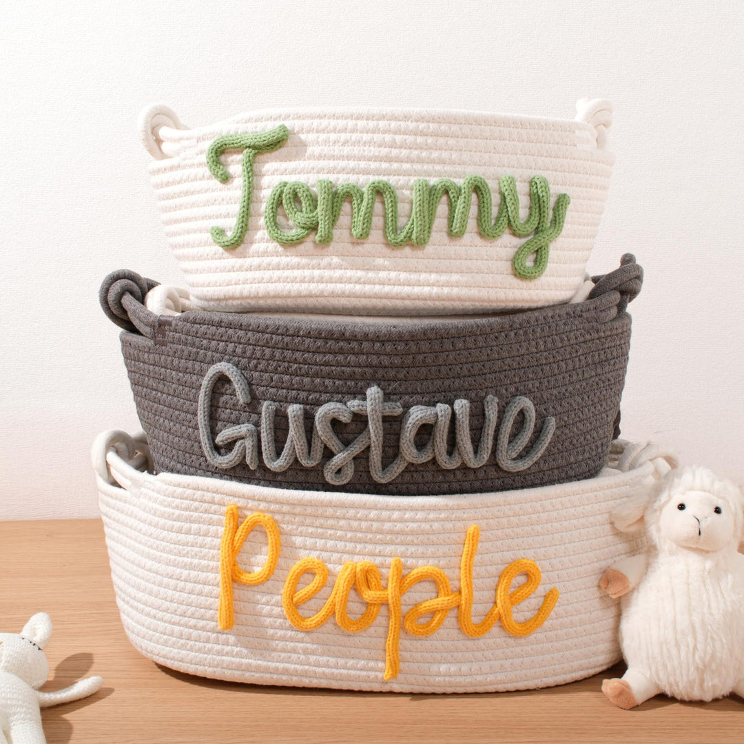 Playful Storage Basket in Bunny Design Bowlift