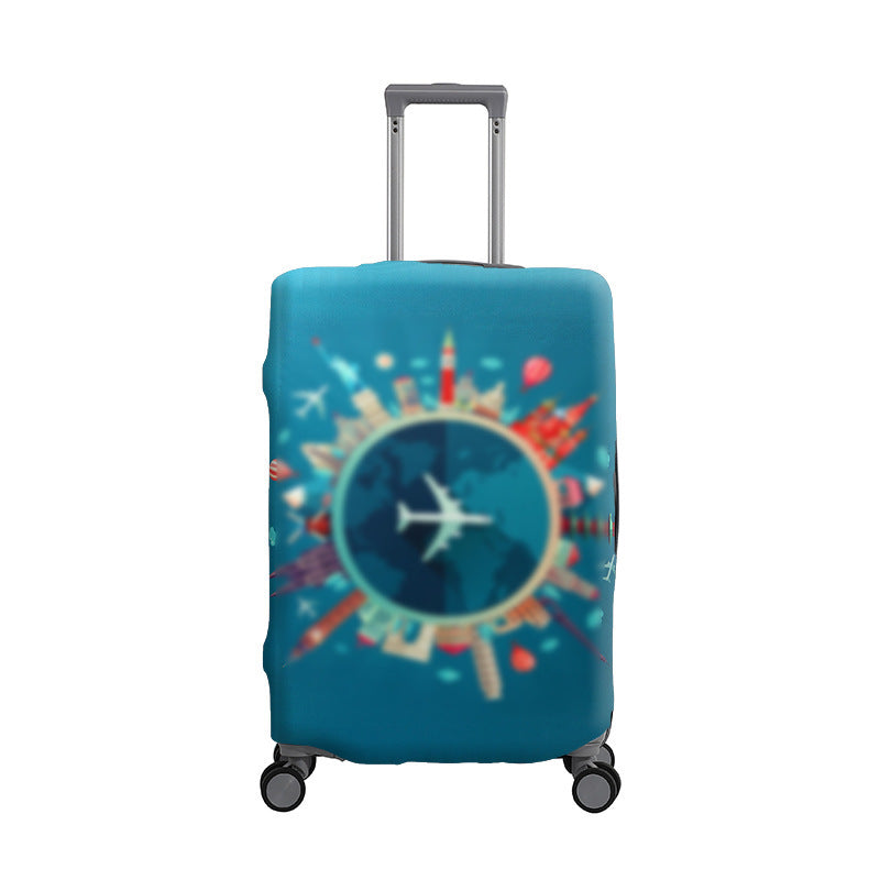 Camouflage Patterned Hard Shell Luggage Bowlift