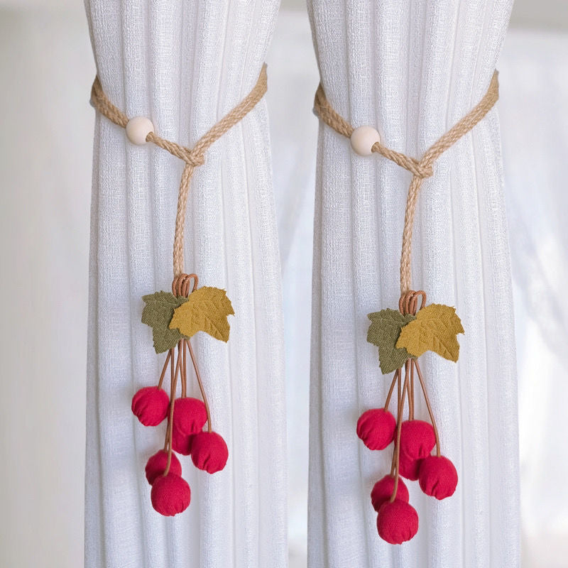 Decorative curtain tiebacks Bowlift