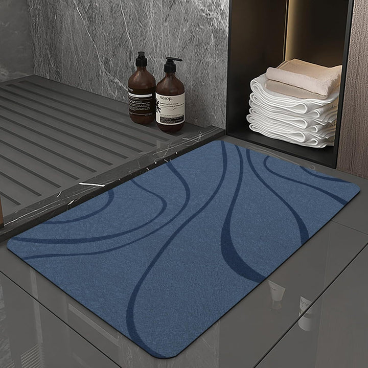 Premium Plush Bath Mat Bowlift