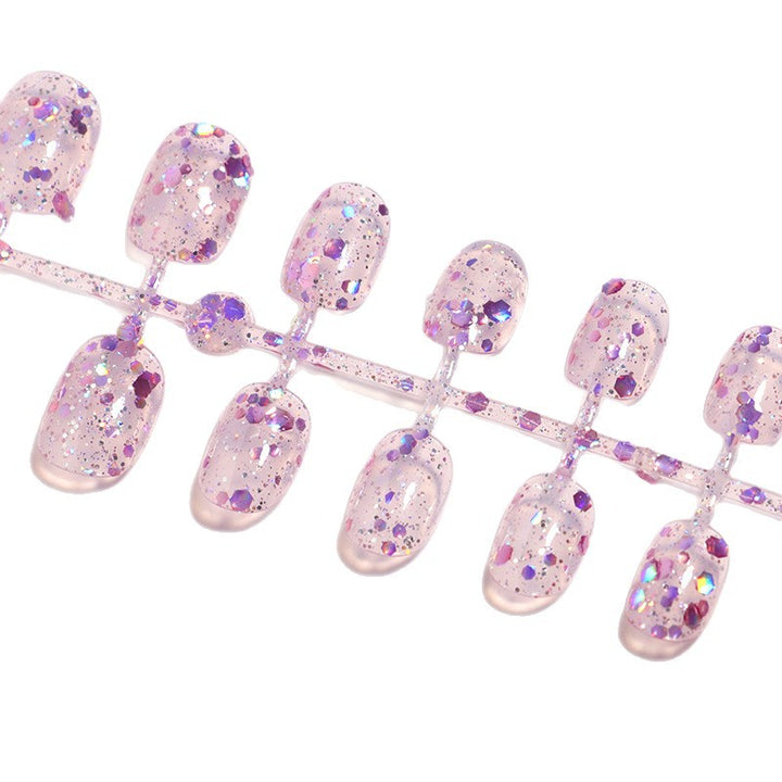 Glitter-Infused Press-On Nail Tips Bowlift
