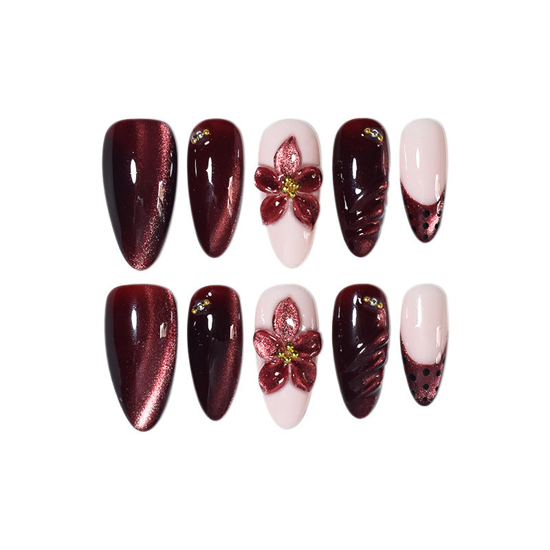 Creative Floral Nail Art Set Bowlift