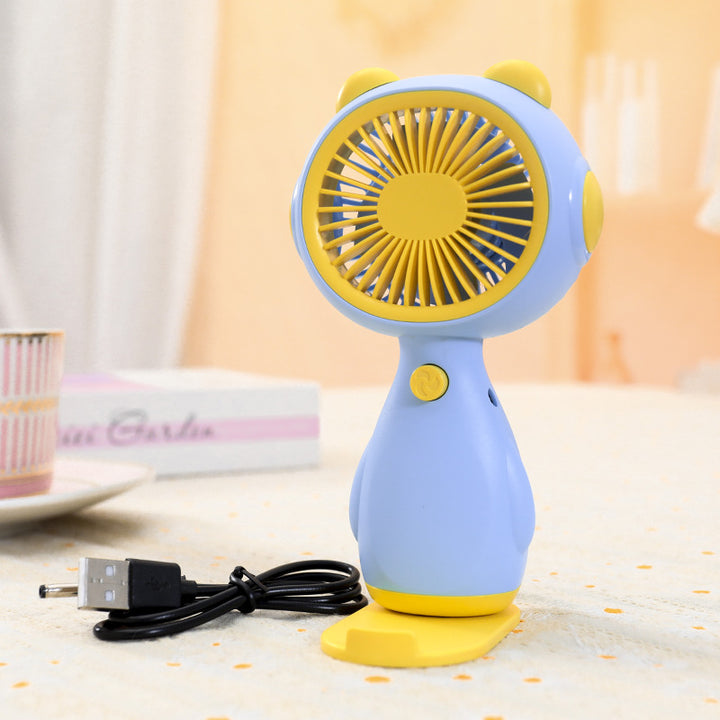 Women's portable mini fan in cute animal design Bowlift