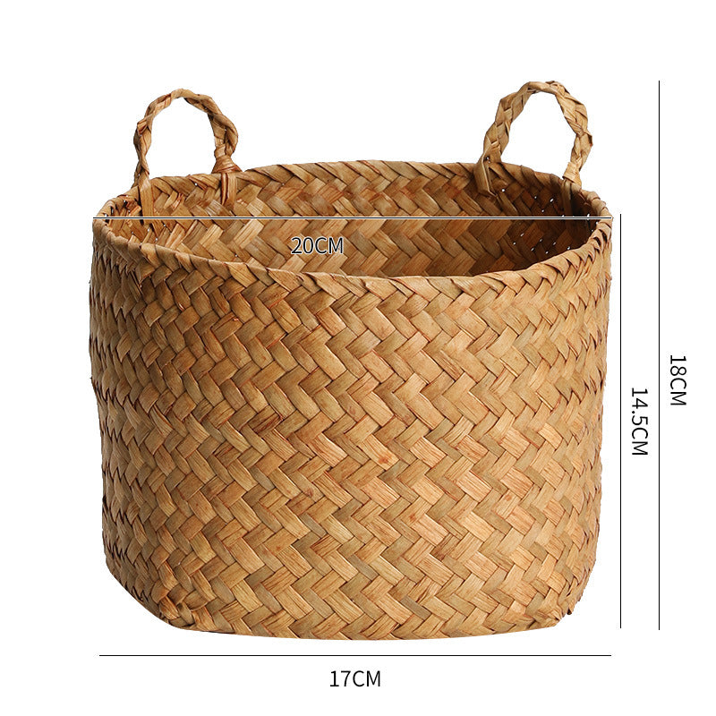 Multi-Functional Handwoven Storage Basket Bowlift