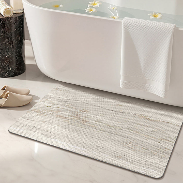 Plush Bath Mat Bowlift