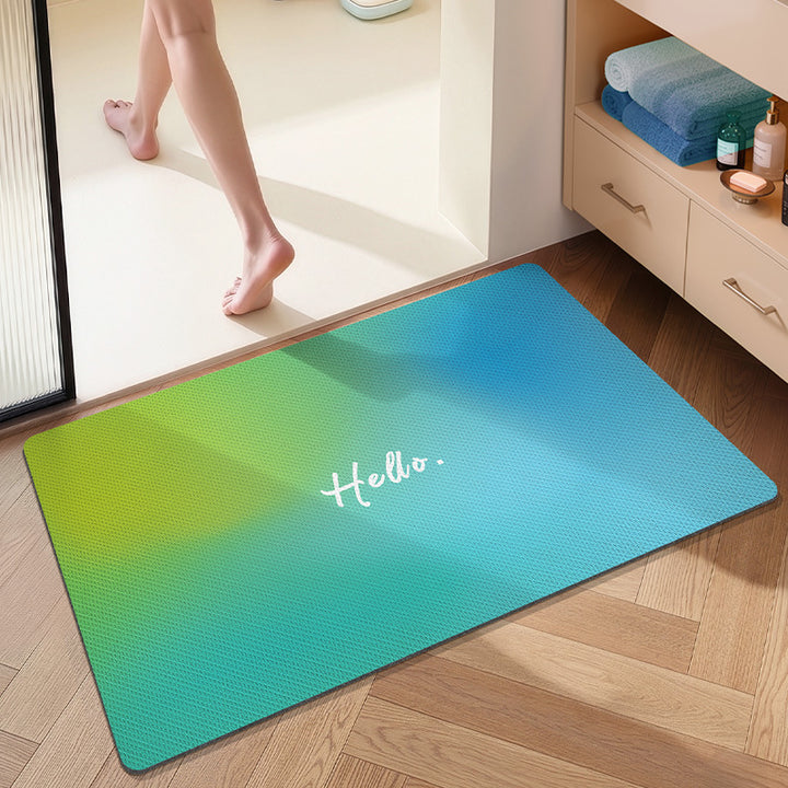 Soft Welcome Bath Mat Bowlift