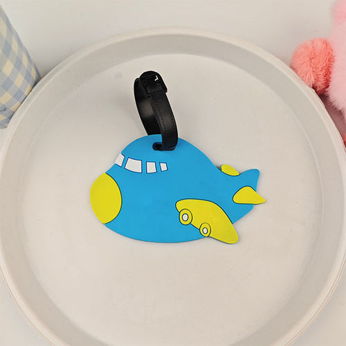 Unisex Airplane-Shaped Luggage Tag Bowlift