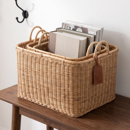 High-quality storage basket with sturdy handles Bowlift