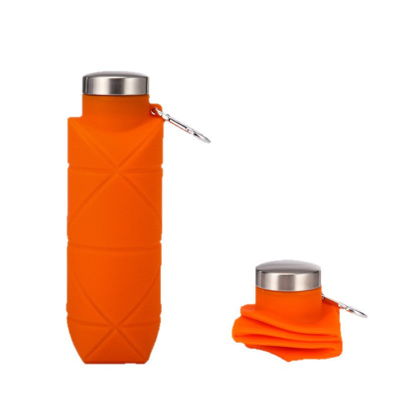 Insulated Geometric Silicone Sleeve Water Bottle Bowlift