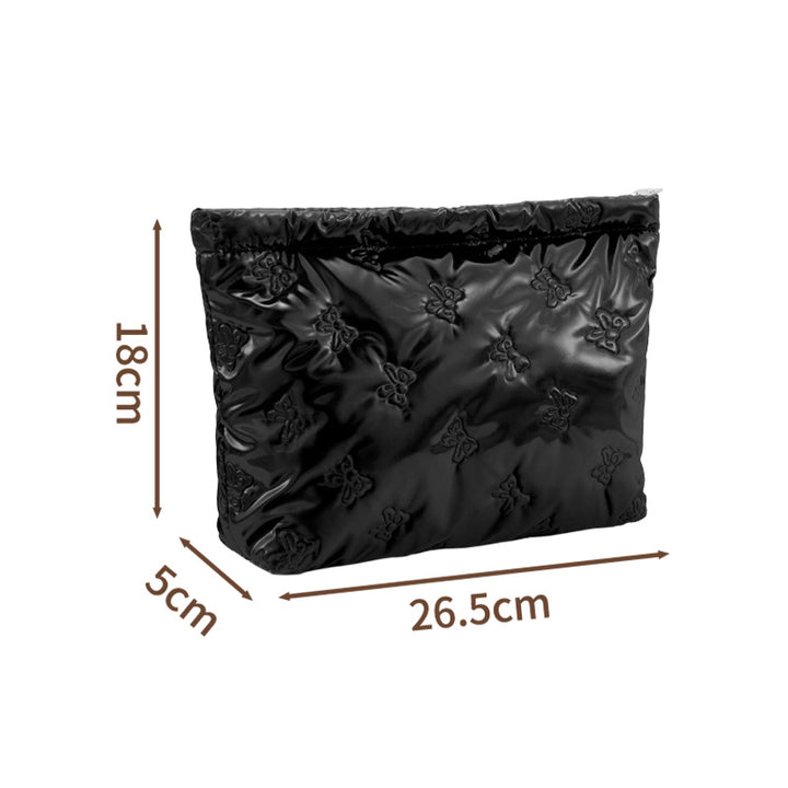 Fashionable Butterfly-Embossed Clutch Bowlift