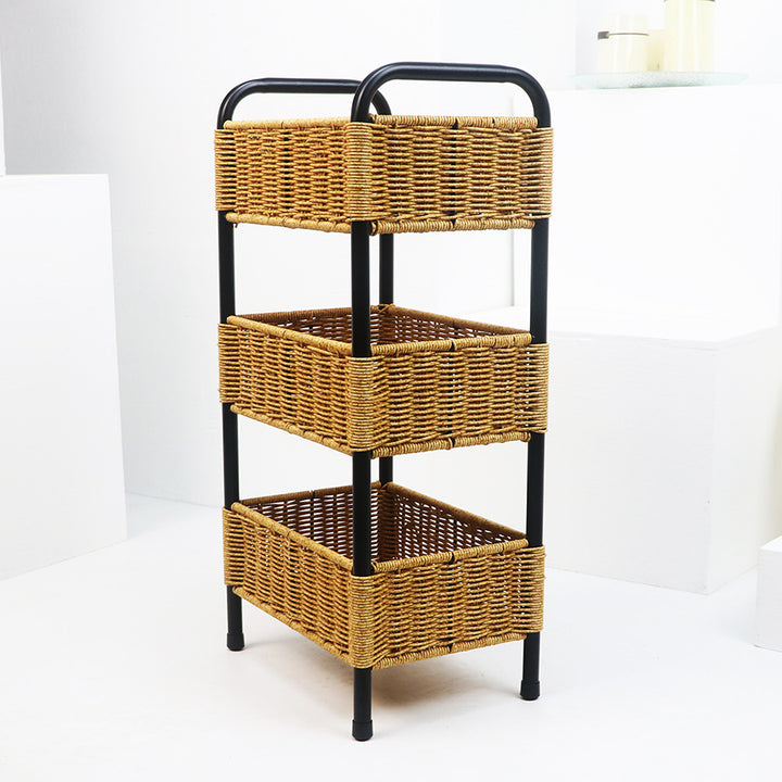 Storage shelf made of woven material Bowlift