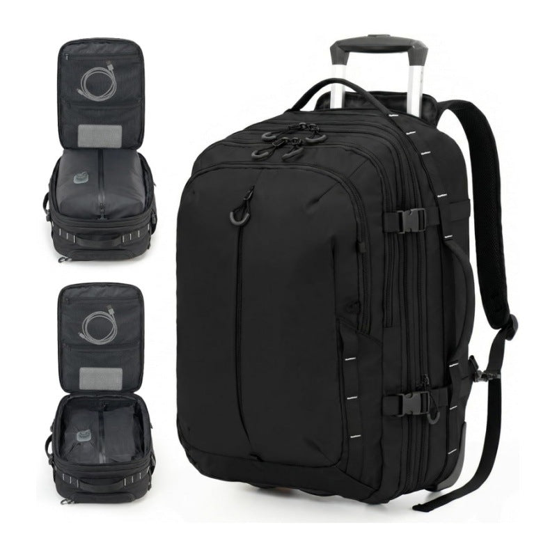 Travel bag with integrated trolley function Bowlift