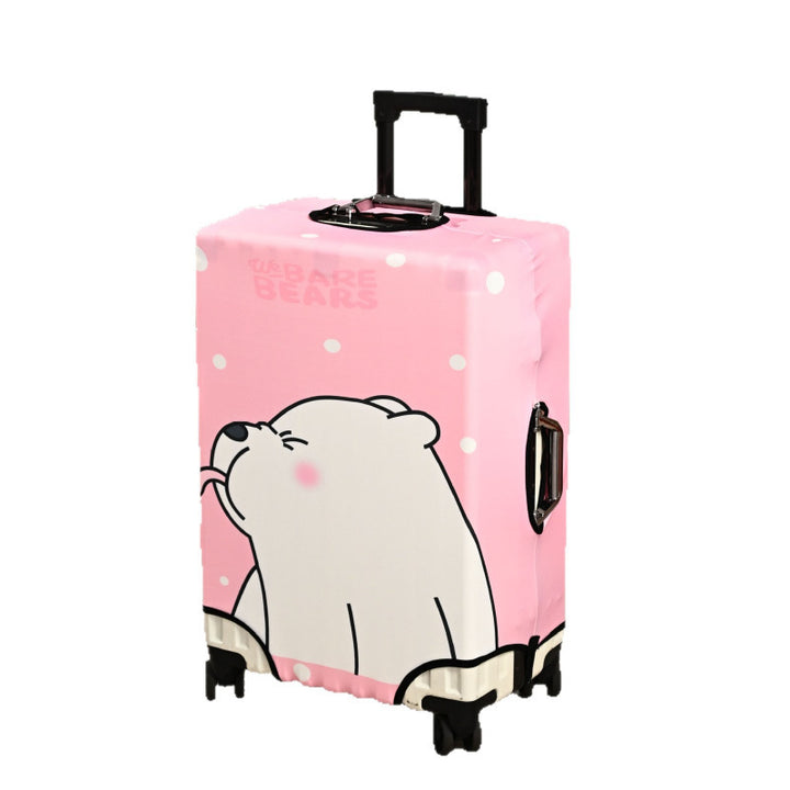 Patterned Hard Shell Luggage Bowlift