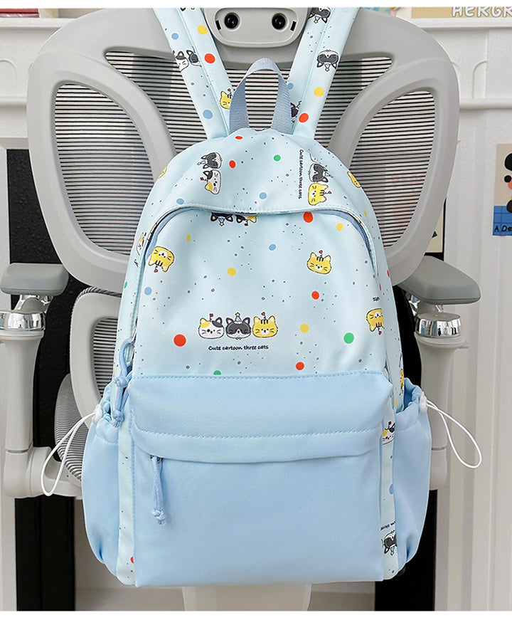 Backpack with Cute Cartoon Design and Practical Compartments Bowlift