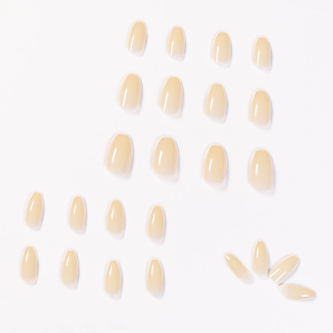 Artful Gel Nails with Elegant French Tip Bowlift
