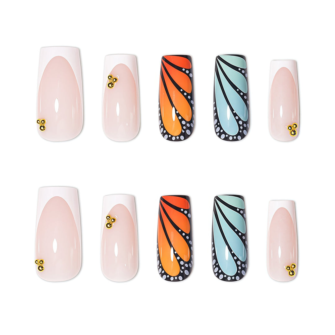 Artistic Decorative Nail Extensions Bowlift