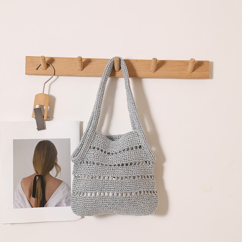 Coarse crochet handbag Bowlift