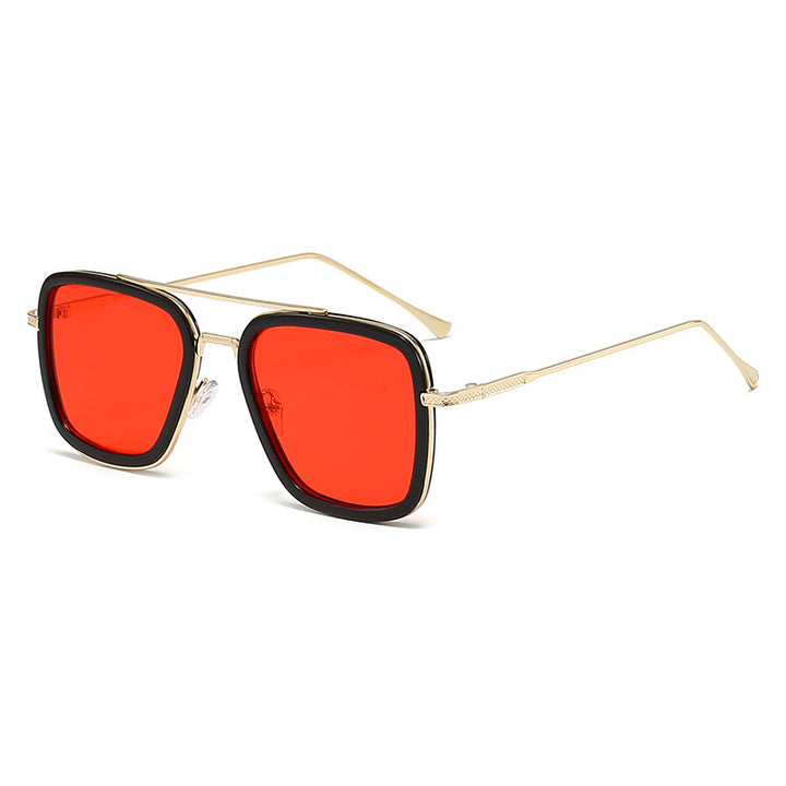 Women's stylish square sunglasses with metallic details Bowlift
