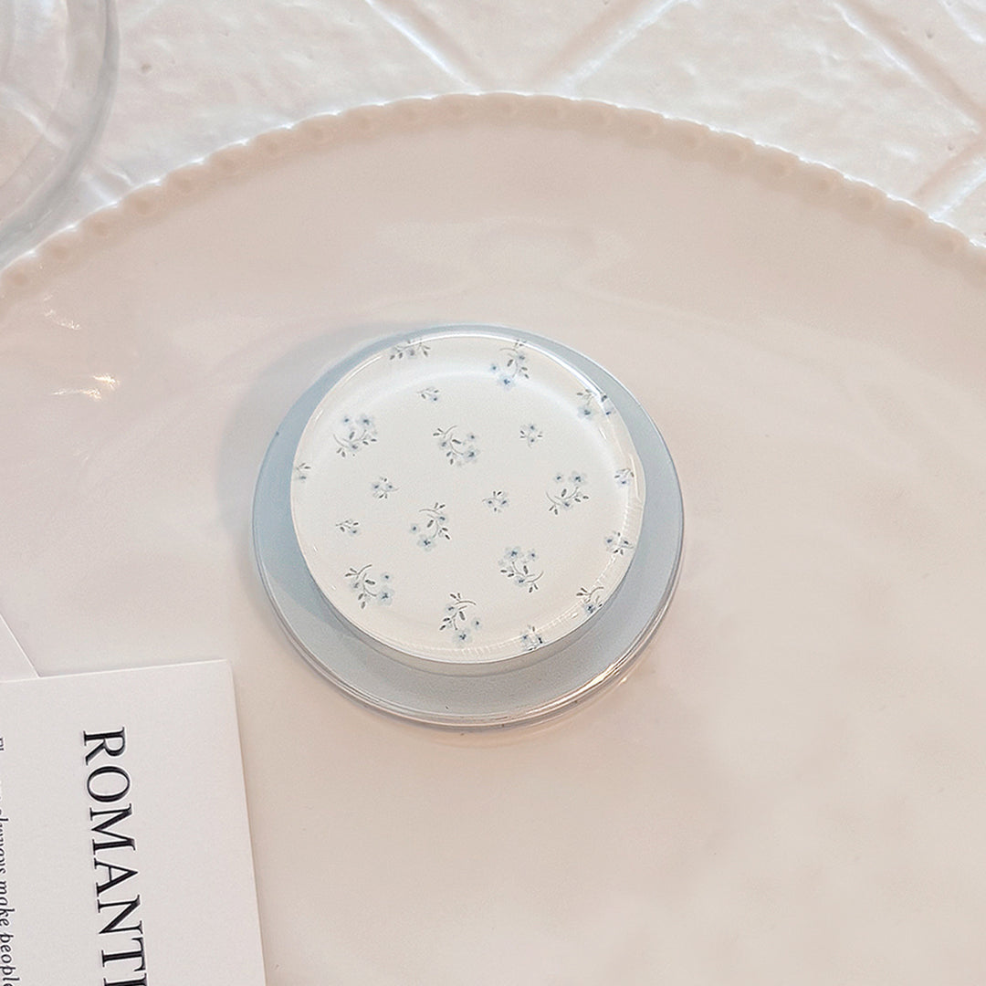 Elegant and functional coaster with floral design Bowlift