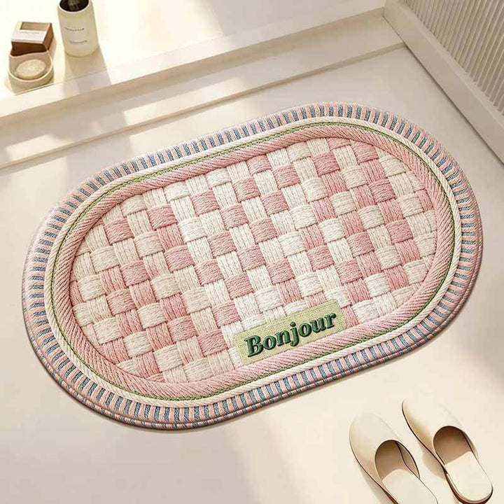 Decorative Woven Area Mat