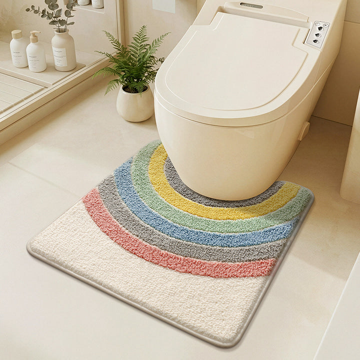 Unisex Plush Bath Mat Bowlift