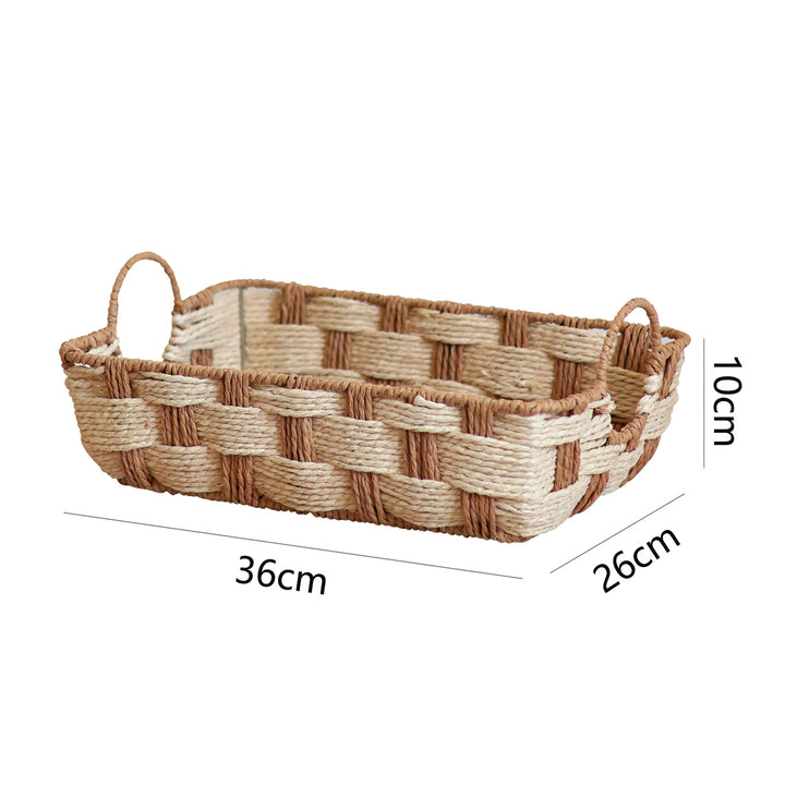 Storage basket made of woven material Bowlift