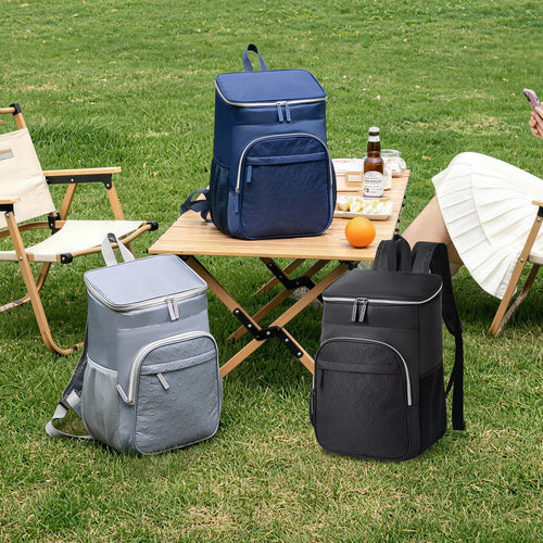 Multi-functional cooler backpack Bowlift