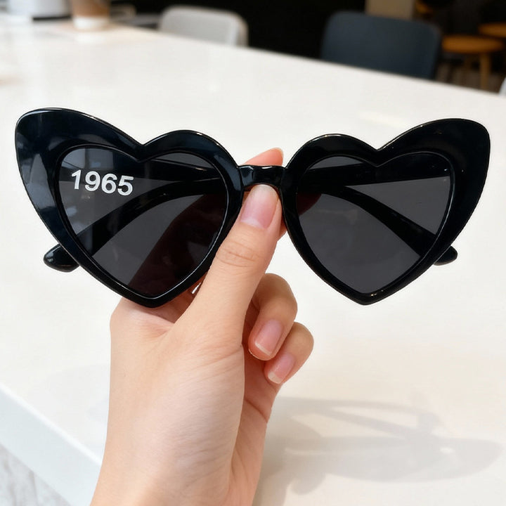 Stylish Heart-Frame Sunglasses Bowlift