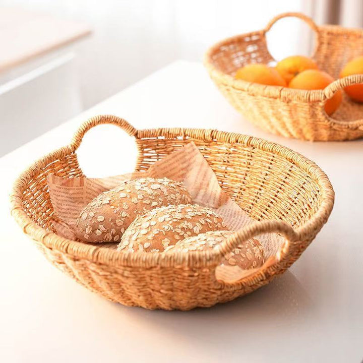 Women Decorative Basket with Handles Bowlift