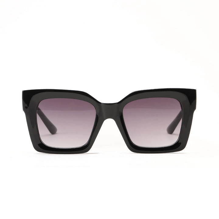 Women's trendy square sunglasses with transparent frame Bowlift