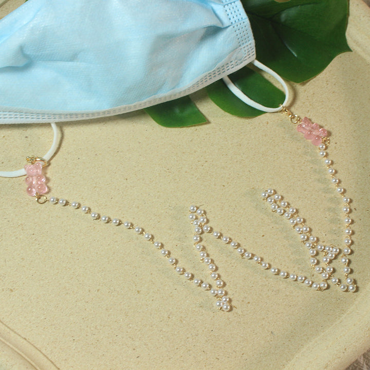 Elegant pearl glasses chain Bowlift