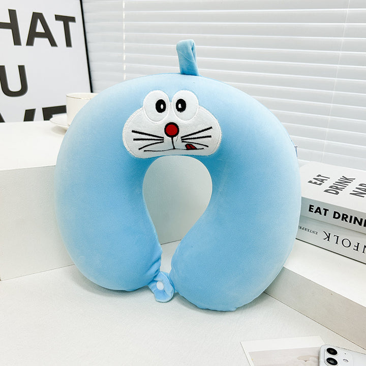 Women's Neck Support Pillow with Playful Design Bowlift